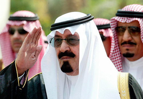 Regele Abdallah al Arabiei Saudite, solidar cu preşedintele egiptean Hosni Moubarak