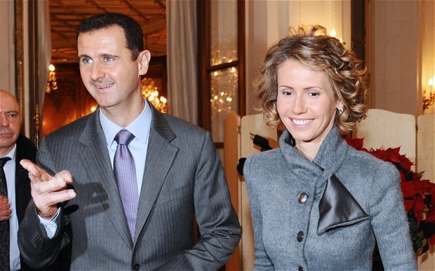 Cuplul prezidențial din Siria – o pereche născocită în iad