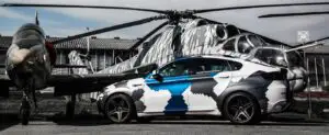 BMW X6 Stealth, o bestie cu 700 CP