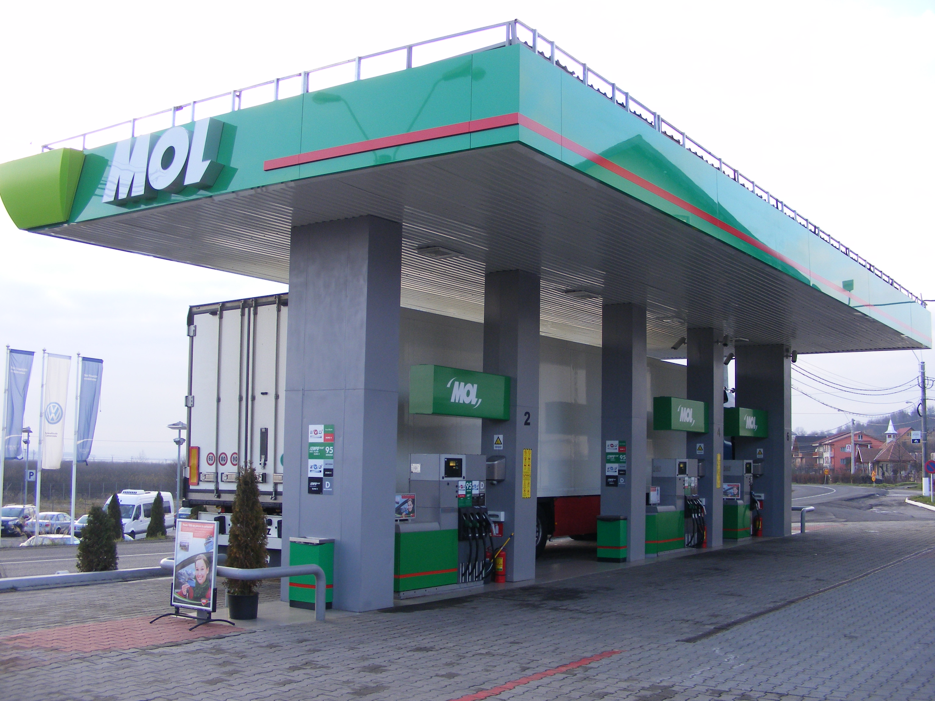MOL România a investit 0,9 mil. euro euro într-o nouă benzinărie