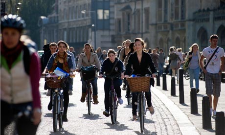 Ţara în care bicicleta a învins autoturismul