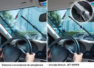 Bosch îmbunătățește sistemul de curățare a parbrizului