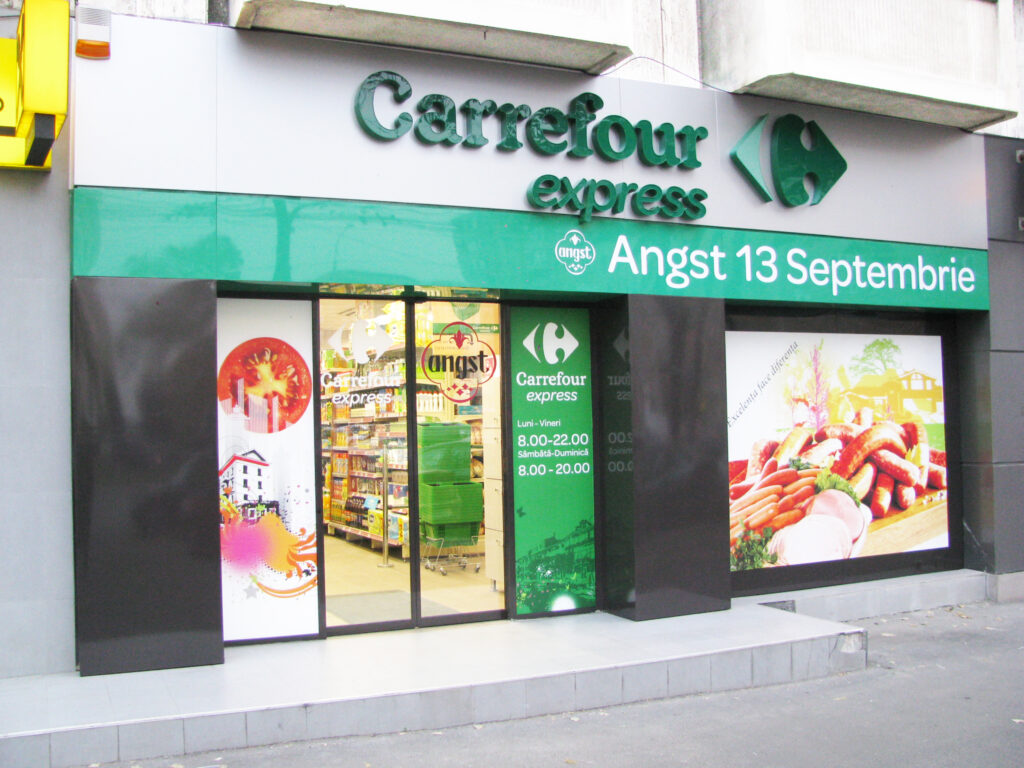 Carrefour România şi Angst au deschis un nou magazin în franciză : Carrefour Express Angst 13 Septembrie