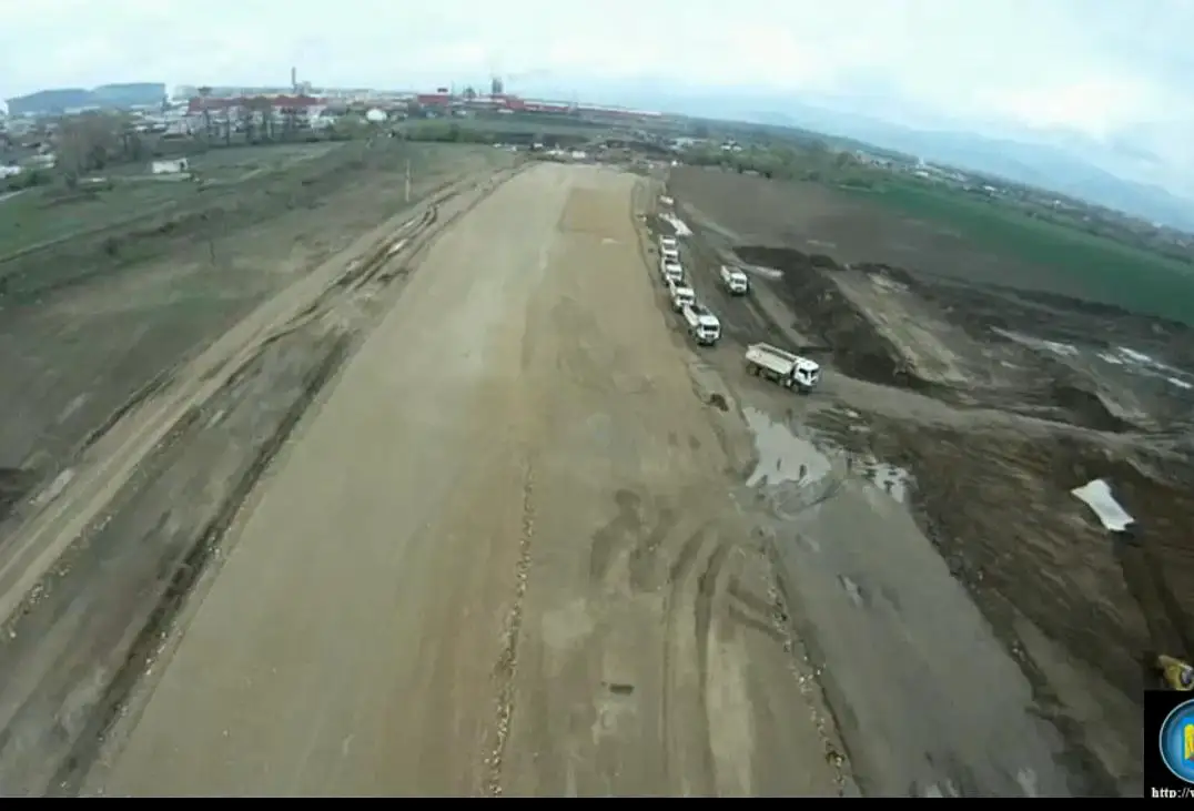 Imagini în premieră cu autostrada Deva-Orăştie