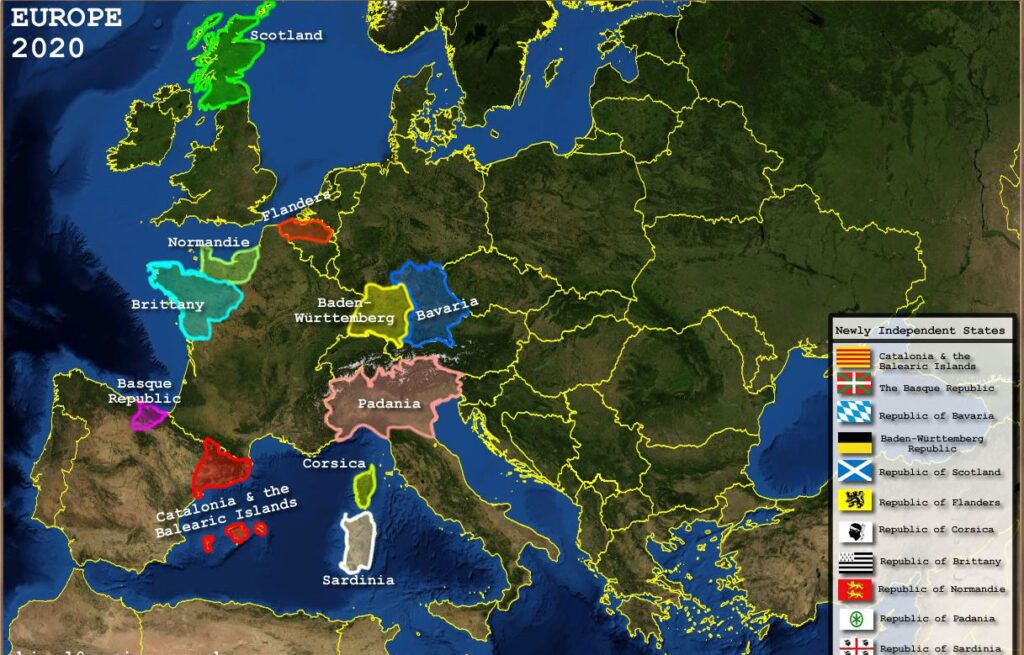 Reconfigurarea Europei. Care sunt cele două state care vor schimba harta Bătrânului Continent