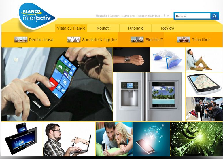 Flanco a lansat o platforma online dedicată consumatorilor de produse electro IT