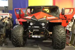 Un vehicul românesc destinat intervențiilor în situații limită a fost lansat la SAB&A