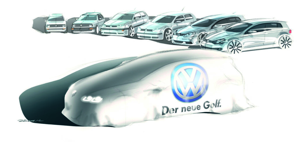 UPDATE Faceți cunoștință cu noul Golf VII, modelul care ar trebui să ajute VW să depășească GM și Toyota