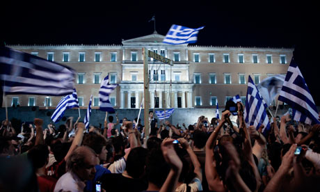 12.000 de greci, în strada împotriva măsurilor de austeritate