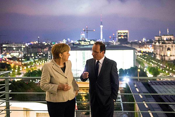 Început bun pentru colaborarea Hollande – Merkel