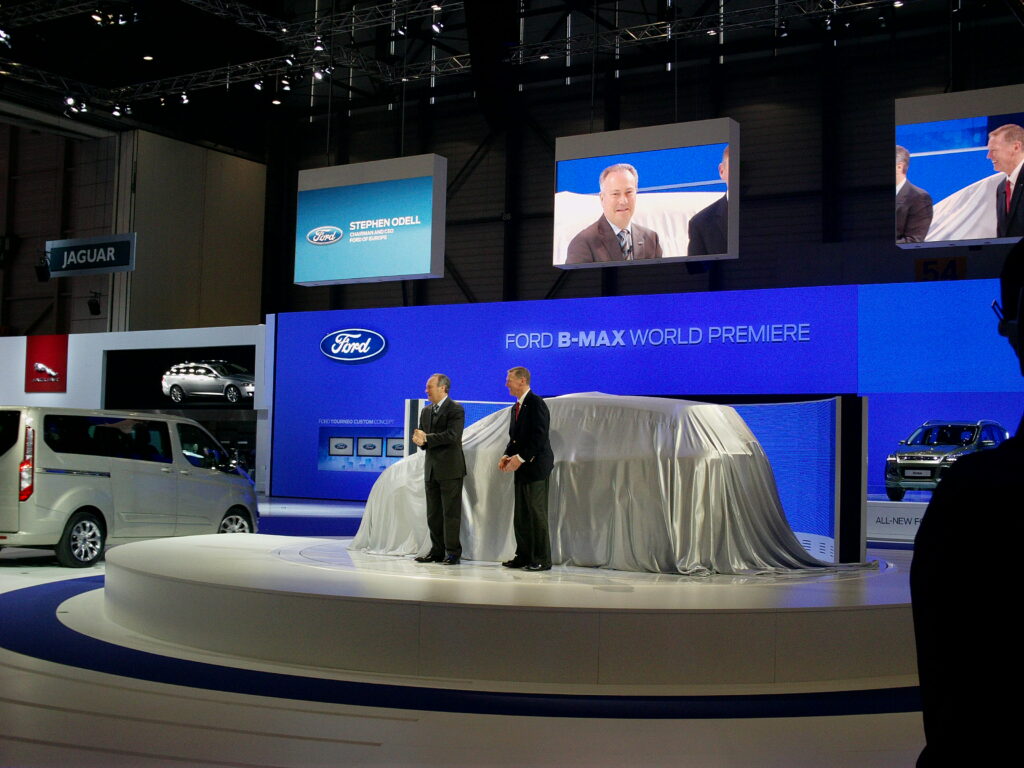 FOTO Geneva Motor Show 2012: Ford a prezentat varianta de serie a modelului B-Max