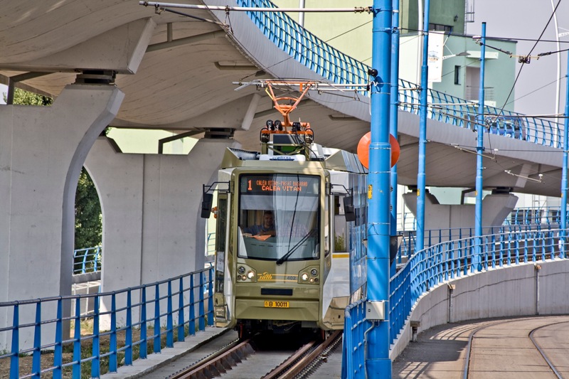 Cum arată cel mai modern tramvai care circulă în România