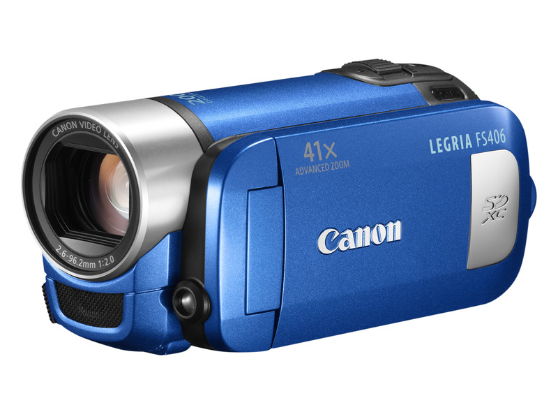 Am testat camera video Canon Legria FS406