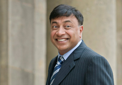 Miliardarul Lakshmi Mittal, în vizită la Galaţi