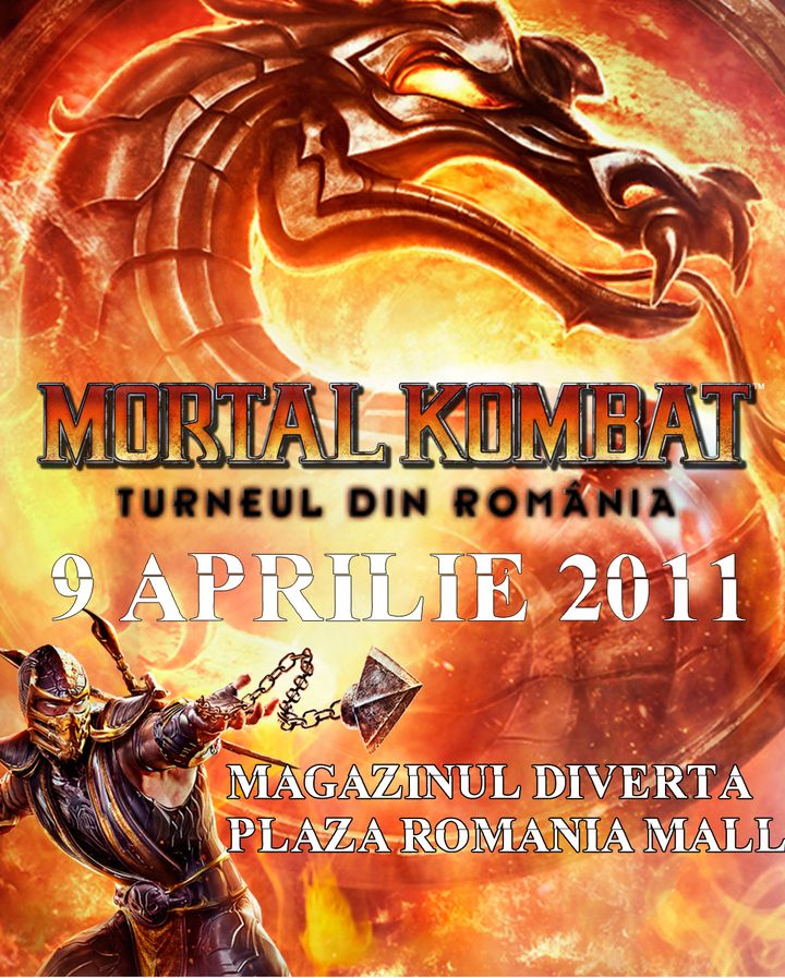 Turneu oficial de Mortal Kombat în România