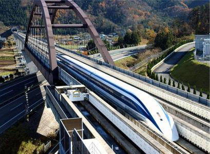 Japonezii au realizat prototipul unui tren care se deplasează cu 500 km/h