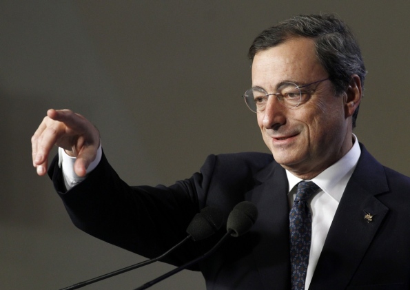 Mario Draghi, BCE: „Pe ansamblul zonei euro, situaţia pare a fi pe cale de a se stabiliza”