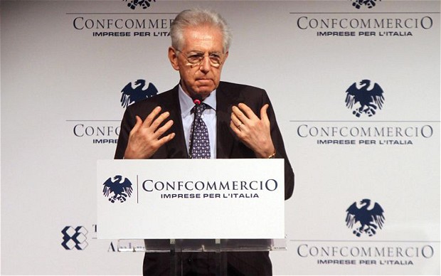 Mario Monti: Italia nu se află într-o situație ”strălucitoare”