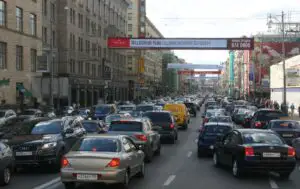 Credeați că la noi e rău? Ambuteiajele-monstru de la Moscova amenință CM 2018