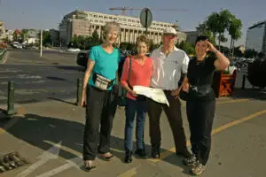 Mai mulţi vizitatori străini în România