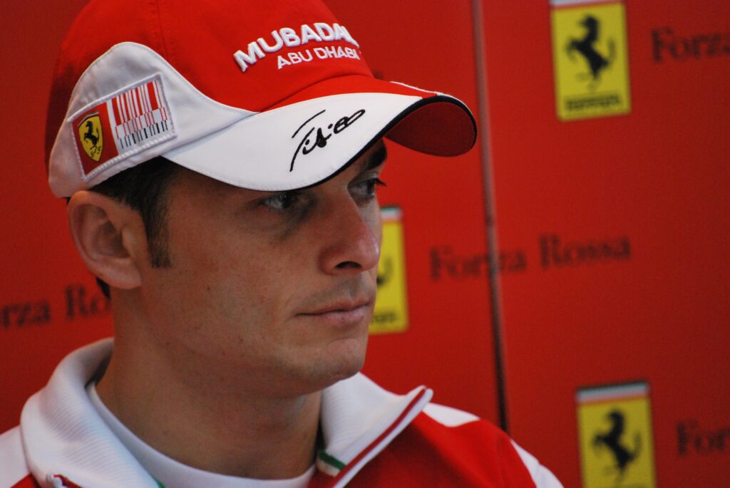 Giancarlo Fisichella, prezent la Bucureşti pentru lansarea noului model Ferrari