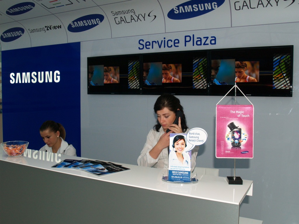 Samsung a deschis cel mai mare centru de service din România