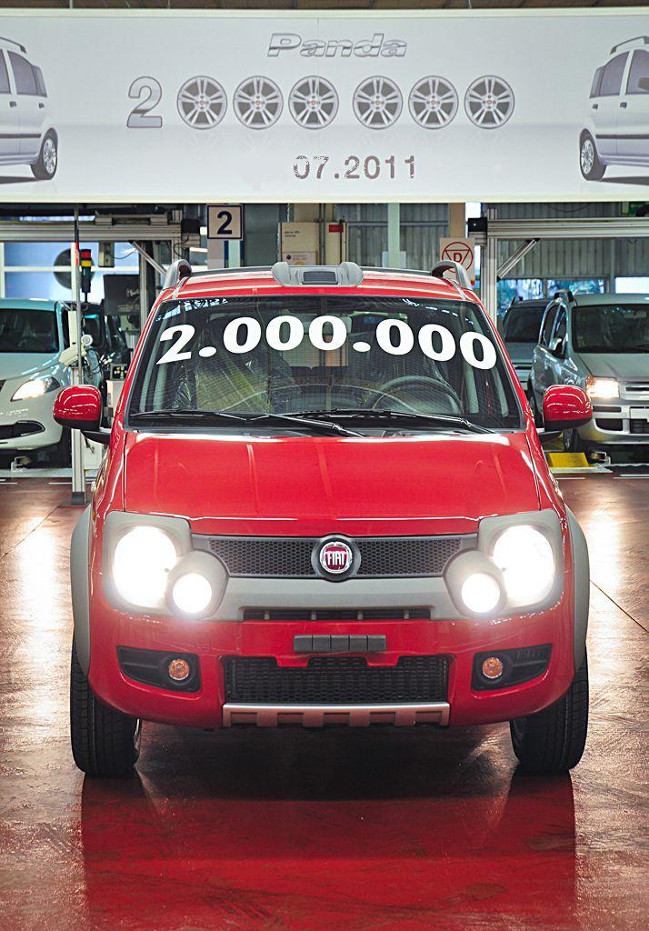 A doua generație Fiat Panda a ajuns la cota 2.000.000