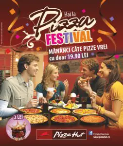 “Plătești 19,9 lei o singura dată și mănânci câte pizza vrei”