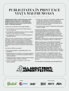 (P) Publicitatea în print face viaţa mai frumoasă