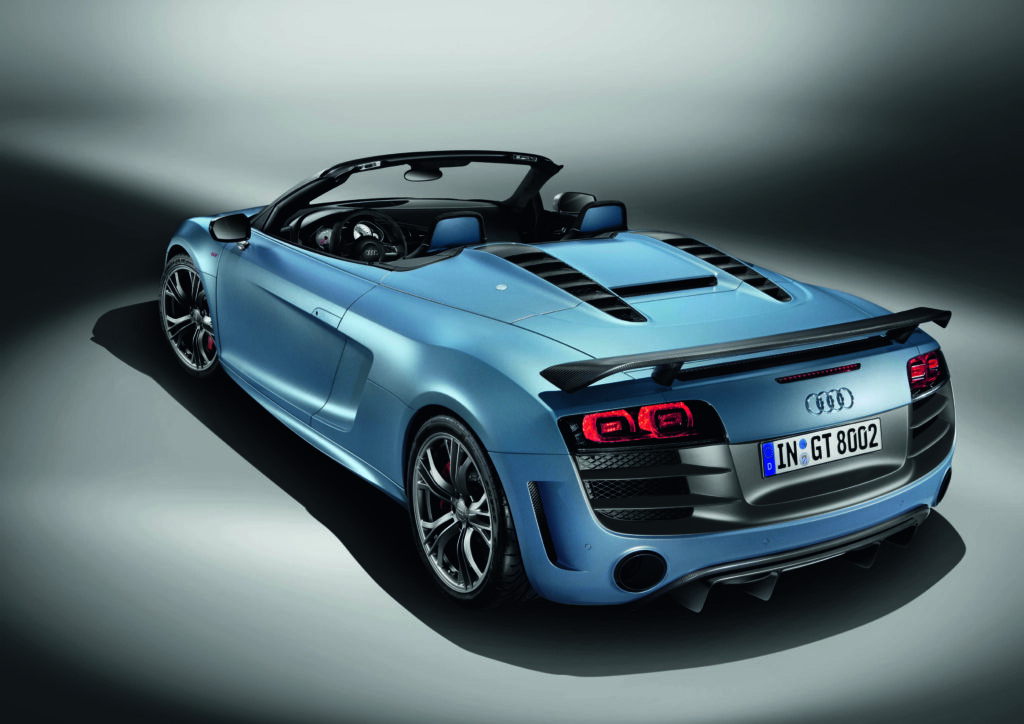 Audi a prezentat oficial R8 GT Spyder