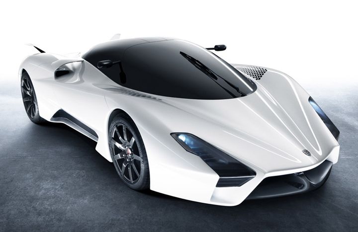 Maşina care vrea să doboare recordul de viteză deţinut de Bugatti Veyron