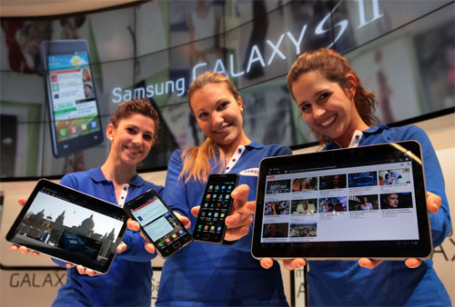 Angajaţii SAP folosesc telefoane şi tablete Samsung