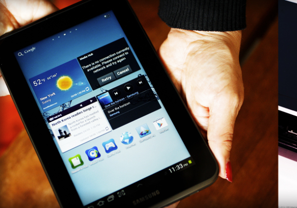 Tableta Samsung Galaxy Tab 7.7, interzisă în Uniunea Europeană