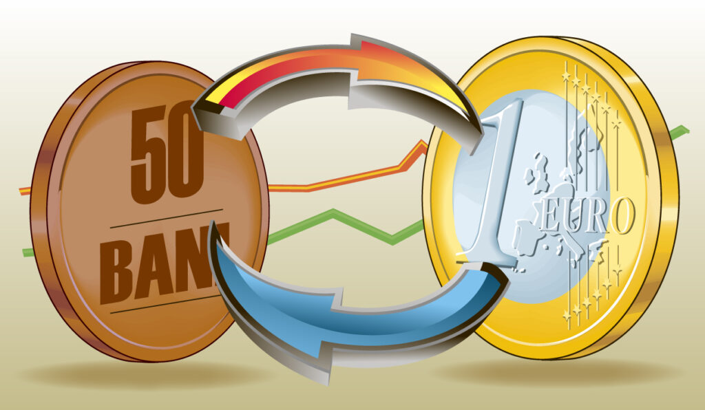 Leul s-a depreciat în raport cu moneda europeană. Cursul e iar 4,23