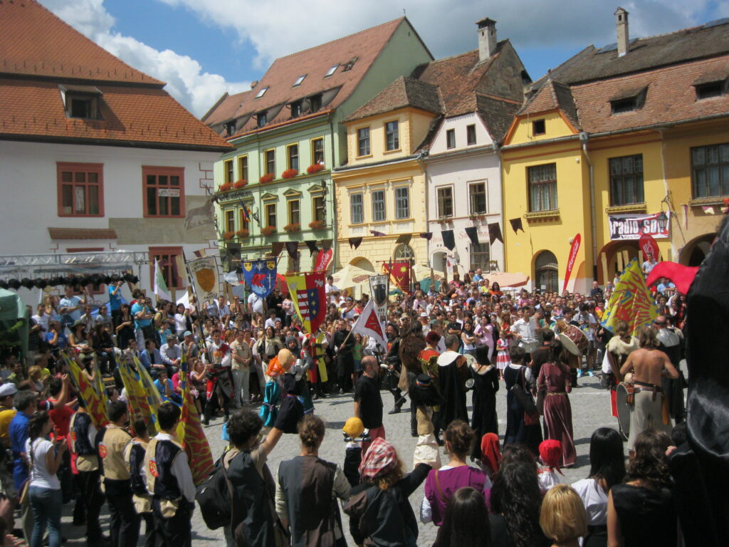 A început festivalul de artă medievală de la Sighișoara