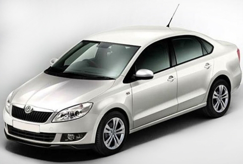 Rapid, rivalul Dacia Logan, promovat pe site-ul Skoda India