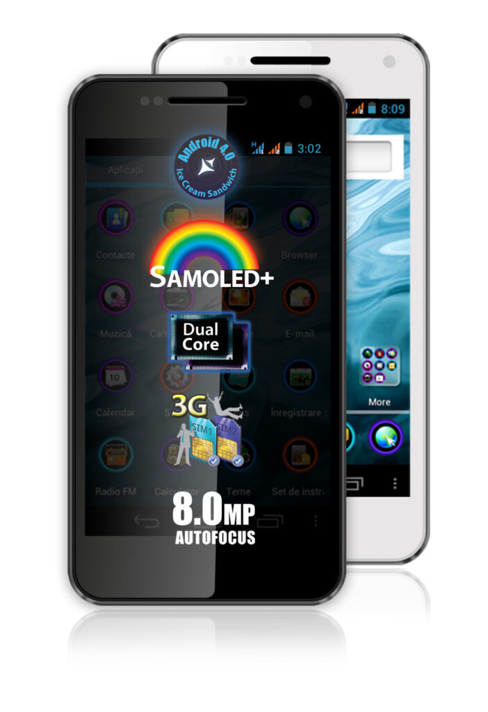 Smartphone-ul Allview P4 DUO, disponibil în magazine