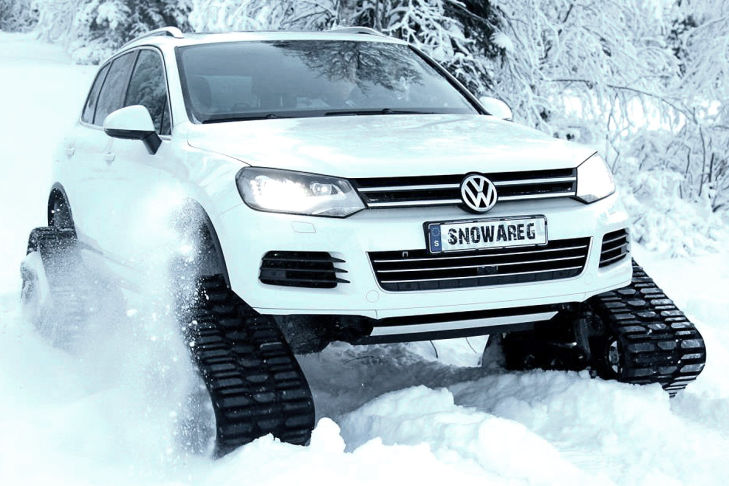 Snowareg, un Volkswagen care nu se teme de zăpadă