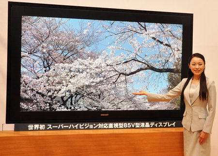 Sharp şi NHK au creat primul telezivor Super Hi-Vision. Alfă ce înseamnă