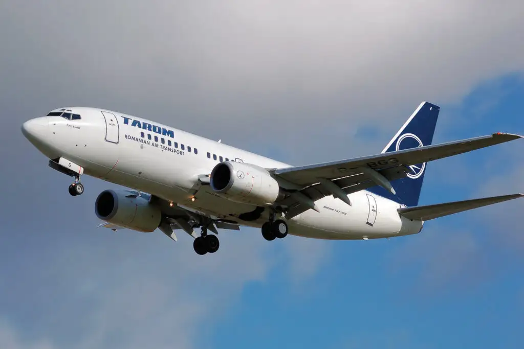 Aeronavă Tarom întoarsă din drum
