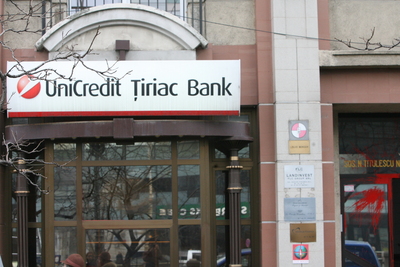 Profitul Unicredit Țiriac Bank crește la nouă luni ajutat și de retailul preluat de la RBS