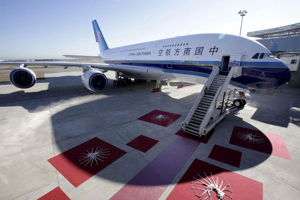 Poate A380 să ducă China Southern pe primul loc în topul global al transportatorilor aerieni?