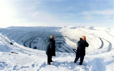 Diamant uriaş descoperit în Siberia