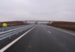 Primul accident rutier pe autostrada Arad – Timişoara, la mai puţin de 48 de ore după inaugurare