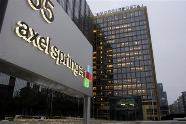 Axel Springer renunţă la o serie de ziare regionale şi reviste în schimbul a 920 milioane de euro