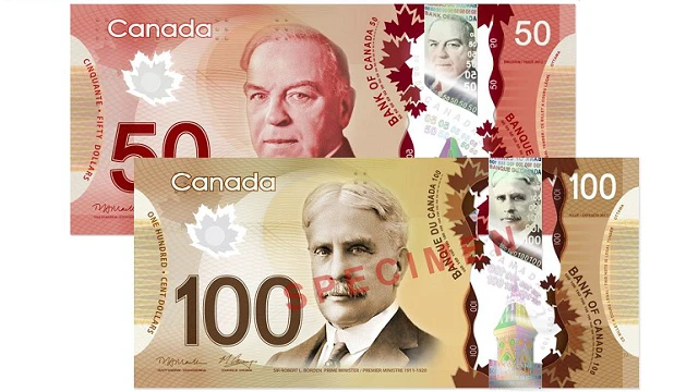 VIDEO: Canada pune în circulaţie bancnote din plastic. Vezi cum arată!