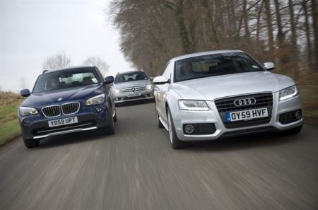 Cine a vândut mai mult, în noiembrie, Mercedes, Audi sau BMW