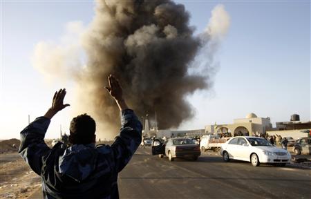 Gaddafi a bombardat orașul Misrata, atacurile americane au fost „un succes“
