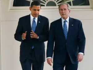 Barack Obama încearcă să evite greşelile lui George W. Bush