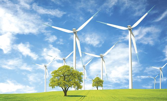 Energia eoliană a devansat energia hidroelectrică devenind a treia componentă a mixului energetic al UE
